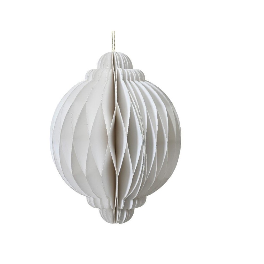 SFERA CARTA H.40CM. BIANCA